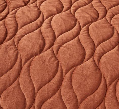 Покрывало "Sofi de Marko" Нобилис (медный) Велюр, 240х260