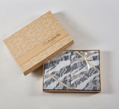 Постельное белье "Asabella" 2283-4S Фланель, 1,5 спальный