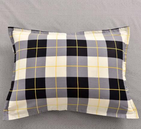 Постельное белье "Sofi de Marko" Гамлет (серый) Сатин, 2 спальный