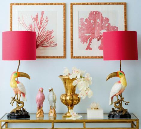 Ваза "G&C" (цвет золото) металл, высота 38 см