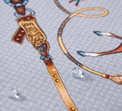 Скатерть с пропиткой LEFARD "PASSAGE" 140х180 см, серый