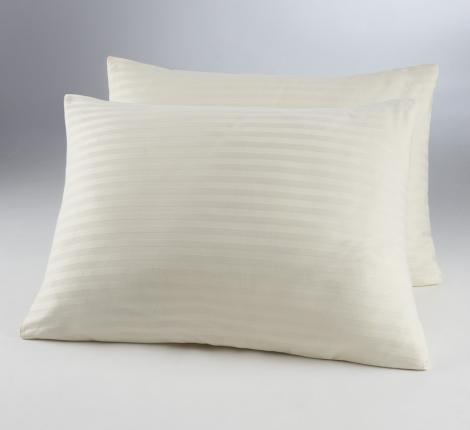 NST (кремовый) Наволочки страйп-сатин, 50x70-2 шт.