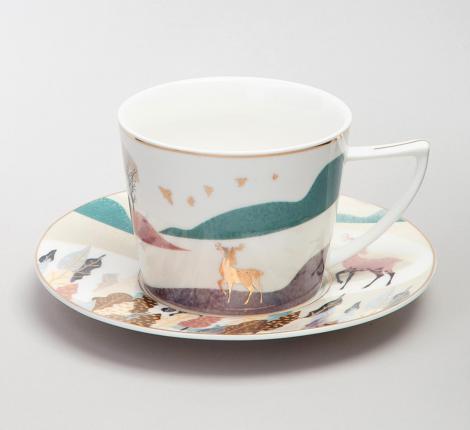 Чайный набор "TOP STYLE" 165-599 на 2 персоны, 4 предмета (250 мл)