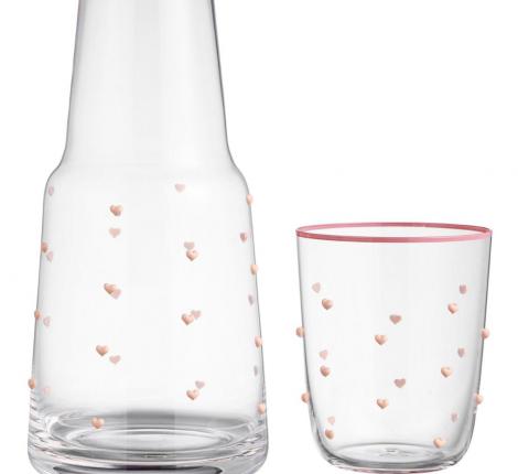 Графин с крышкой-стаканом "SWEETY", 890/330 мл