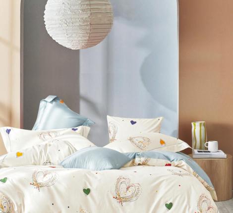 Постельное белье "Cristelle" Amante AM04-151 Сатин, Евро