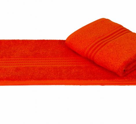 Махровое полотенце 50x90 Hobby &quot;RAINBOW&quot; оранжевый