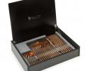 Набор столовых приборов "IMPALA" rose gold 37 на 6 персон, 24 предмета