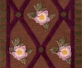 Ковер-дорожка шерстяной Frati "ROSE FLOWER", 75x200