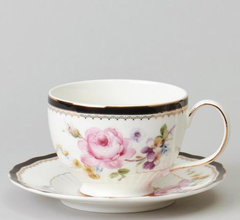 Чайный набор "NOSTALGIE" на 6 персон, 12 предметов (260 мл)