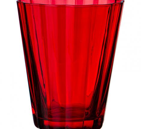 Набор стаканов для воды 2 штуки "LOTUS RED", 290 мл