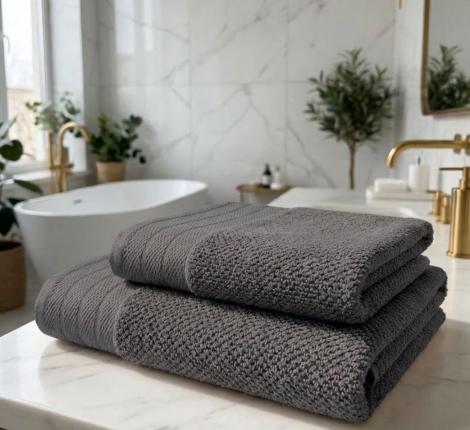 Полотенце махровое "Sofi de Marko" Candy (пепел), 70х140