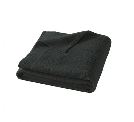 Полотенце махровое "Blanc des Vosges" UNI ANTHRACITE (темно-серый), 55х110