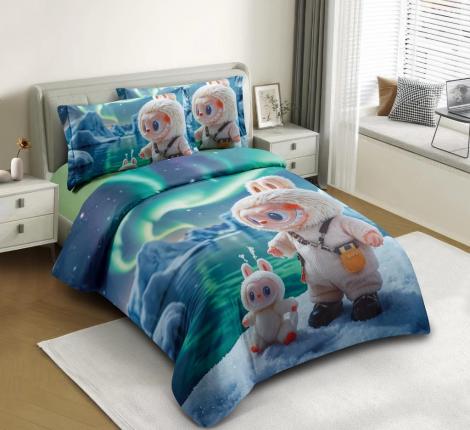 Постельное белье "Cristelle" Amante AM01-173-50 Сатин, 1,5 спальный