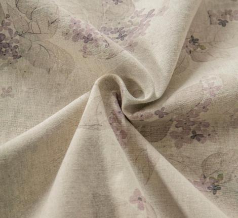 Постельное бельё с одеялом "Kazanov.A." Linen Batik (бургунди лен) Сатин, Евро