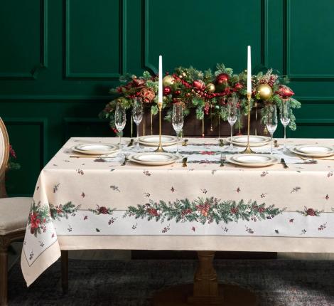 Скатерть LEFARD "CELEBRATION" 140х300 см, бежевый