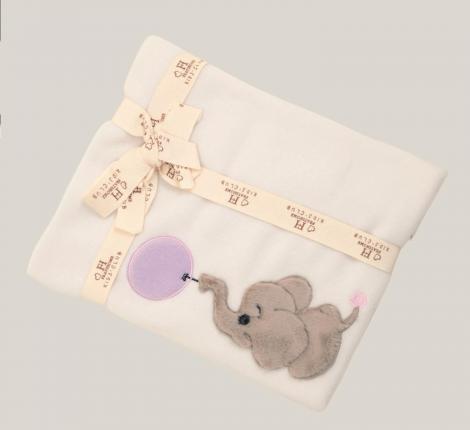 Плед детский "Little Lilac Elephant", 75х100