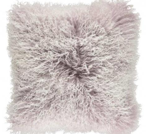Подушка "SNOW TIBETAN CLOUD" мех тибетской козы, 40x40