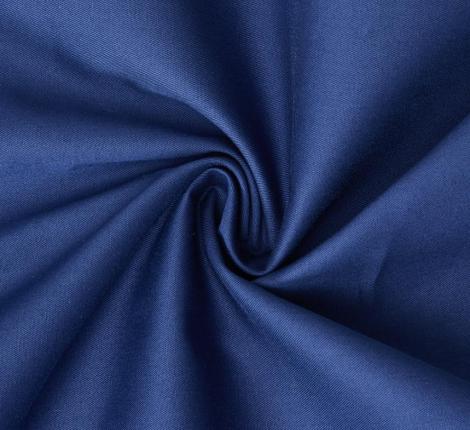 Постельное бельё "KARTEKS" сатин однотонный с кантом HK-09 (тёмно-синий), Евро