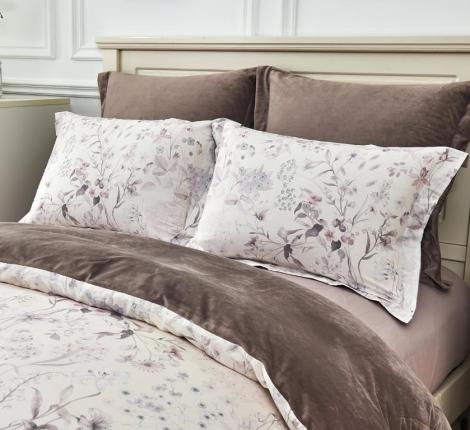 Постельное белье "Sofi de Marko" Джули №5 Велюр/Сатин, Евро