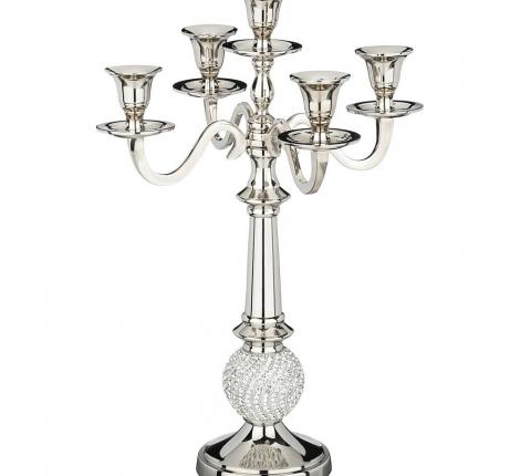 Подсвечник на 5 свечей "БОХО" 875-251, высота 40,5 см