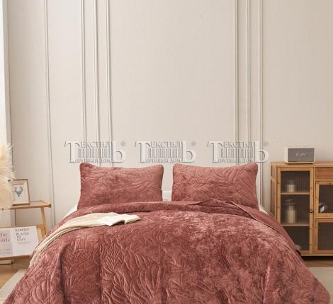 Покрывало велюровое "ROMANCE" JOY VB5 06, 230х250 (50х70-2шт.)