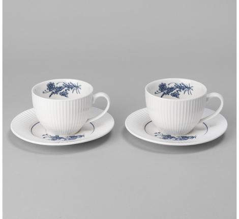 Чайный набор "ROYAL BLUE" на 2 персоны, 4 предмета (270 мл)