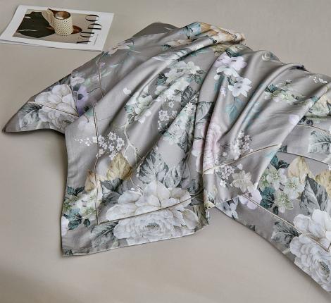 Постельное белье "Asabella" 2296-6 Фланель, Евро