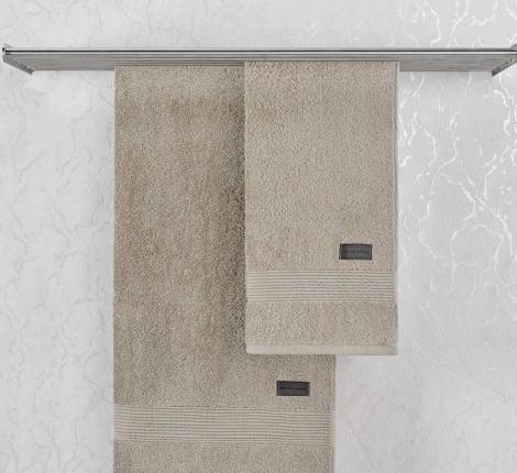 Полотенце махровое "Sofi de Marko" Carlos (бежевый), 50х90