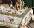 Скатерть с пропиткой "ЗОЛОТАЯ КУРОЧКА", 140х180 см
