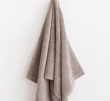 Полотенце микрокоттон Luxberry "TEDDY" 70x140, серо-бежевый