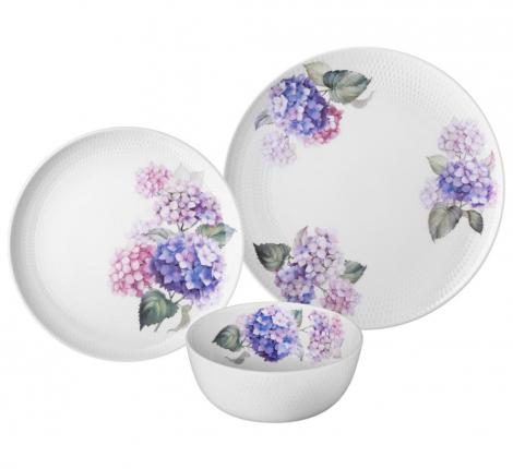 Набор посуды обеденный "HORTENSIA" на 4 персоны, 12 предметов