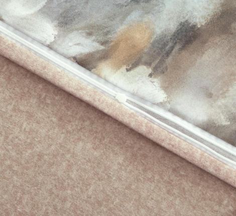 Постельное бельё "KARTEKS" жаккардовый сатин АКВАРЕЛЬ CVP 08, 2 спальный