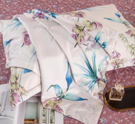 Постельное белье с одеялом "Kazanov.A." Селина (карамель роза антика), Семейный