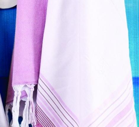 Damla pembe (розовый) полотенце пляжное, 100x180