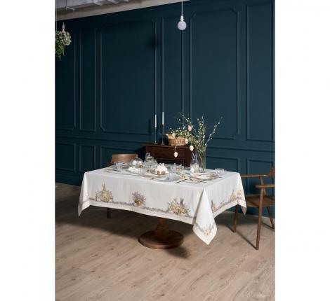 Скатерть с пропиткой "ЛАВАНДОВАЯ ВЕСНА", 160х220 см