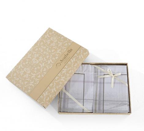 Постельное белье "Asabella" 2336-6 Сатин, Евро