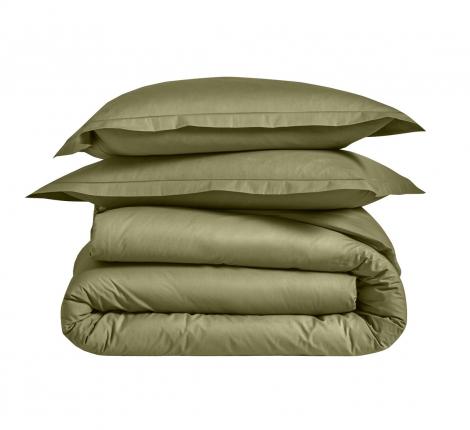 Наволочка "Blanc des Vosges" перкаль 50х70, kaki (зеленый)