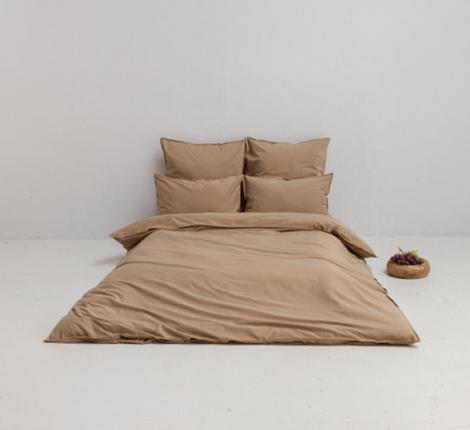 Простыня на резинке Luxberry "SOFT SILK SATEEN" 160x200x30 см, бронзовый