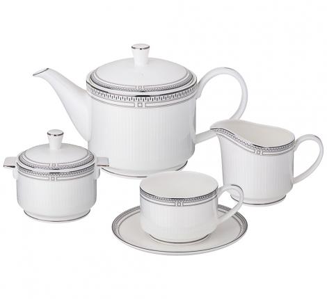 Чайный сервиз "ГРЭЙ" на 6 персон, 15 предметов