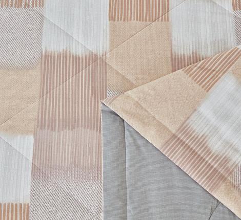 Постельное белье с одеялом "Asabella" 2224-2OSP Сатин, Семейный