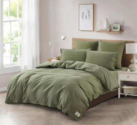 Постельное бельё "KARTEKS" VH-01 вареный жаккард на пуговицах, 2 спальный