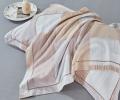 Постельное белье с одеялом "Asabella" 2224-2OSP Сатин, Семейный