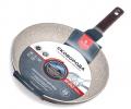 Сковорода "AGNESS" 902-113 с антипригарным покрытием PFLUON MARBLE, диаметр 28 см