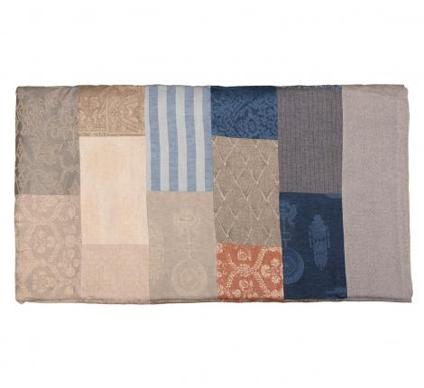 Покрывало лоскутное "Leitner" - 4, лён-жаккард, 240х260