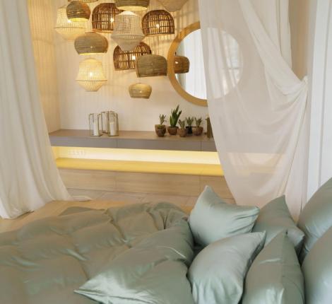 Простыня "OLIVE BRILLIANT GRASS" Тенсел, 180х240