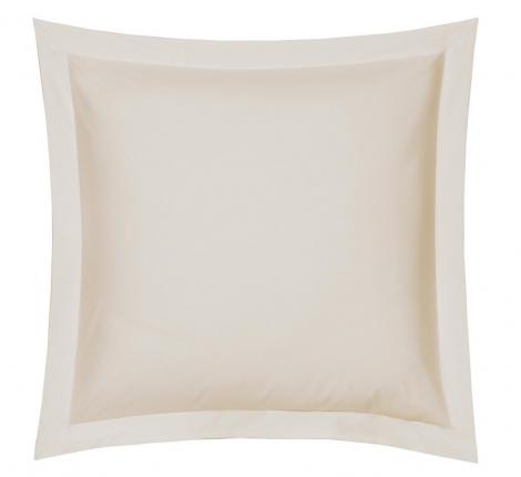 Наволочка "Blanc des Vosges" сатин де люкс 50х70  naturel (сливочный)