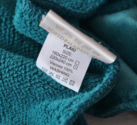 Плед "Sofi de Marko" София (мор.волна1) Велсофт, 160х220