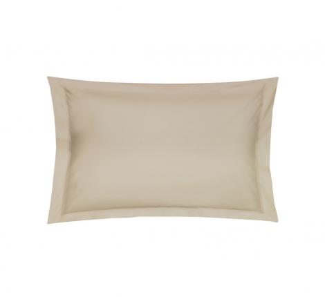 Наволочка "Blanc des Vosges" сатин де люкс 50х70 chanvre (бежевый)
