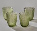Набор стаканов 4 штуки "TEMPO" GREEN, 300 мл