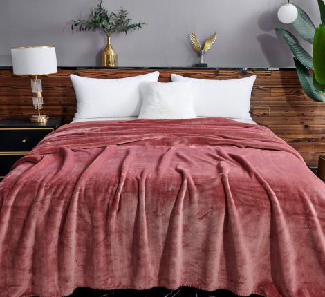 Плед "Sofi de Marko" София (чайная роза) Велсофт, 160х220